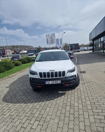 Jeep Cherokee cena 96000 przebieg: 72000, rok produkcji 2019 z Katowice małe 352